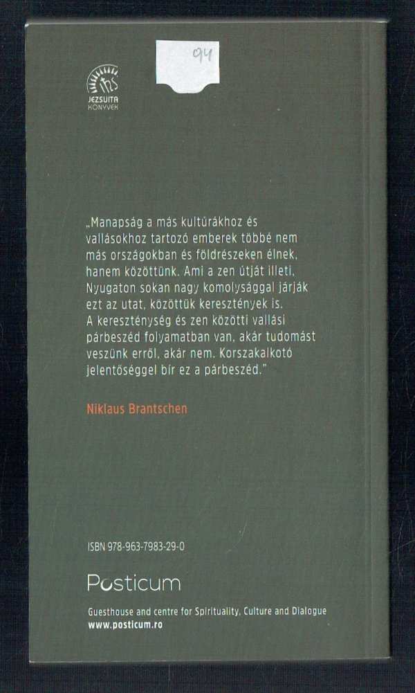 Csendforrás Niklaus Brantschen